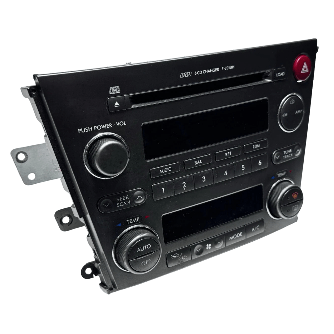 05 06 SUBARU Legacy outback Radio 6 Disc Changer CD Player P-203UH P-201UH