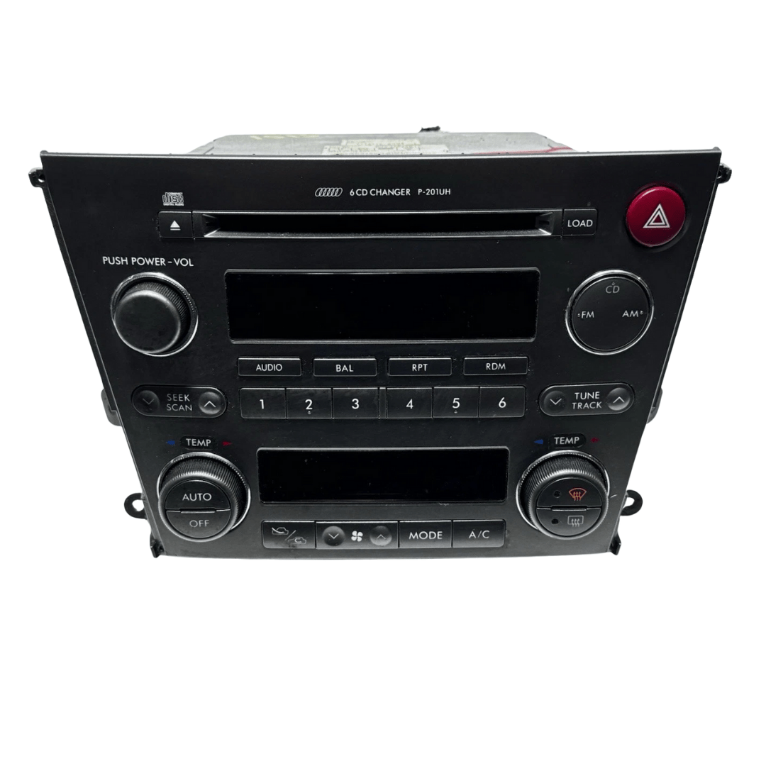 05 06 SUBARU Legacy outback Radio 6 Disc Changer CD Player P-203UH P-201UH