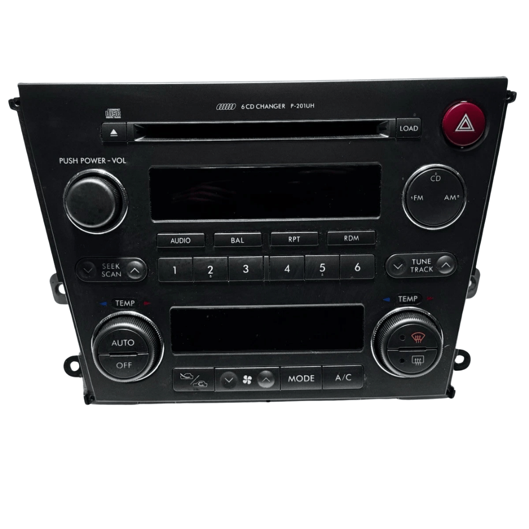 05 06 SUBARU Legacy outback Radio 6 Disc Changer CD Player P-203UH P-201UH