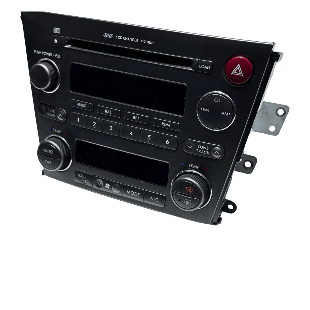 05 06 SUBARU Legacy outback Radio 6 Disc Changer CD Player P-203UH P-201UH