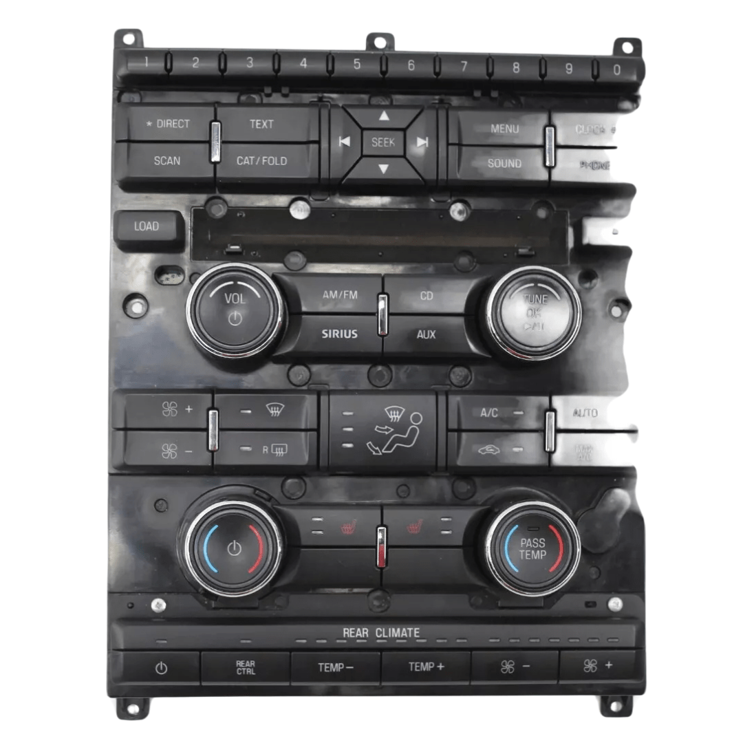 2009-2011 Ford Flex Ac Heater Radio Control Panel 8A8T-18A802-CF