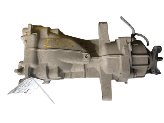 Mechanical component with a label on a white background