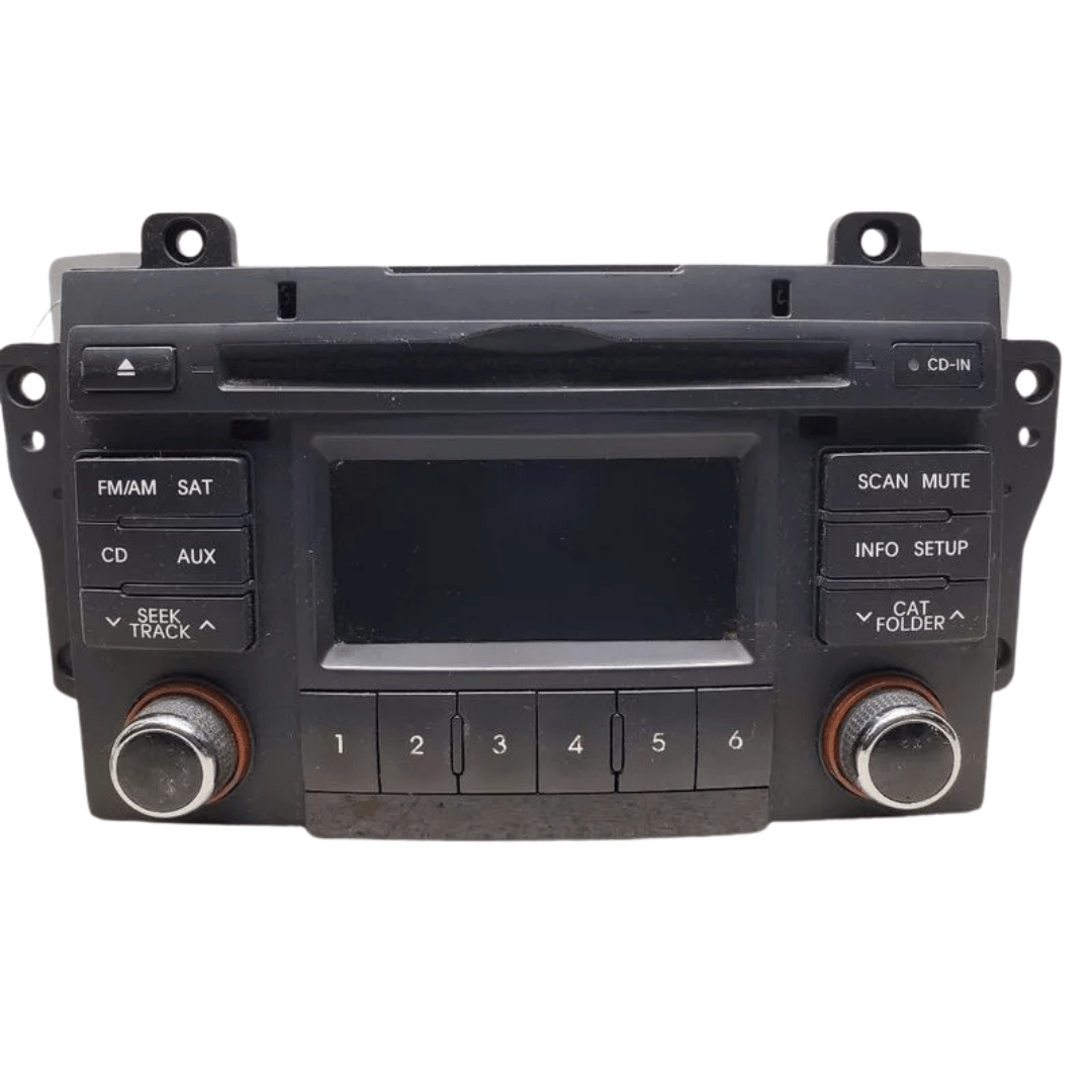 2010-2013 Kia Forte Sedan Radio Receiver & Display Assy OEM AM-FM-CD Bluetooth