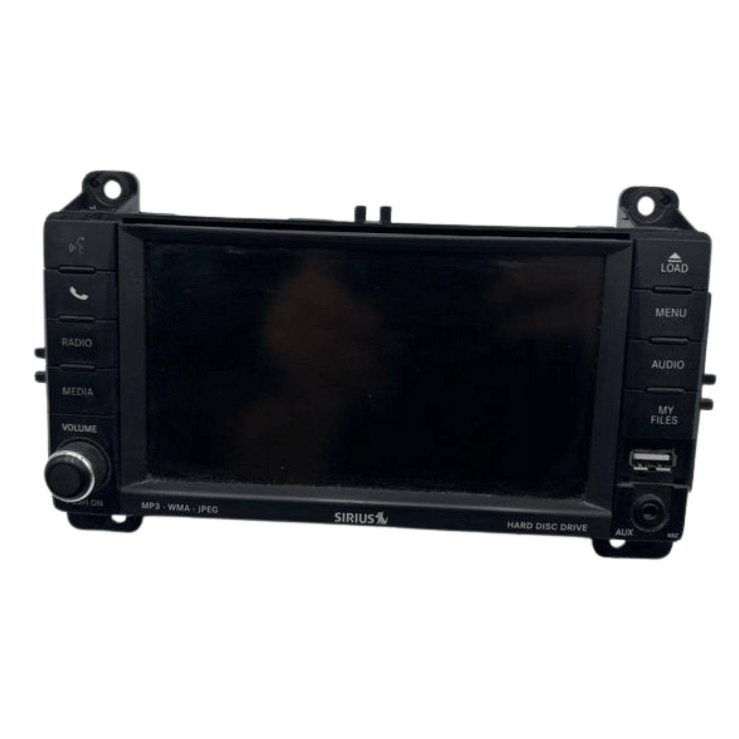 2011 Jeep Grand Cherokee Radio w/ Navigation Sat CD DVD HDD Face ID RHB OEM