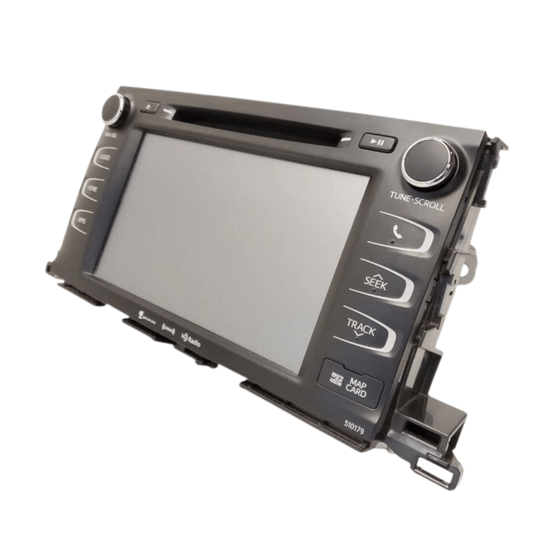 2017-2019 Toyota Highlander Audio Equipment Radio Display And Receiver