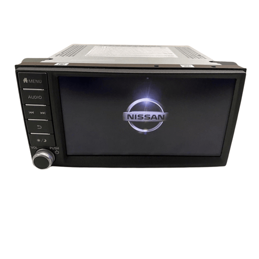 2019 Nissan Sentra Versa Radio Receiver Navigation 7 Inch Screen 2591A-5UD0A