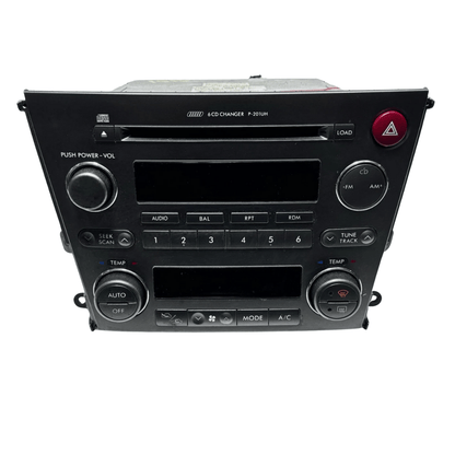 05 06 SUBARU Legacy outback Radio 6 Disc Changer CD Player P-203UH P-201UH