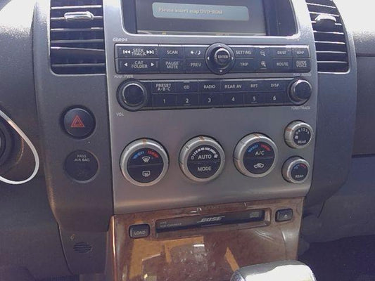 2005-2007 Nissan Pathfinder AC Heater Climate Control Temperature with Navigation OEM