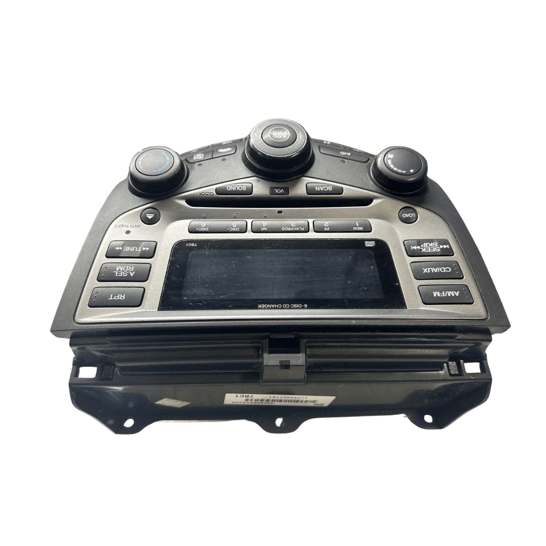 2003-2006 HONDA Accord Radio Stereo CD Player 2AC2 Manual Temp Climate Control