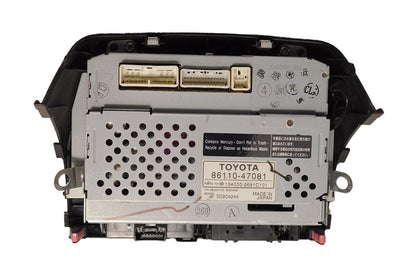 2006-2009 Toyota Prius Hybrid Radio Dash Info Display 86110-47081 OEM