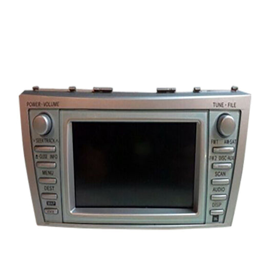 2007-2009 Toyota Camry Hybrid Radio AM FM Navigation SAT MP3/CD/DVD Face E7011