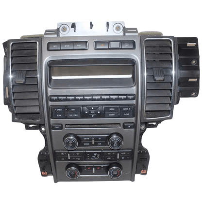 2010-2012 Ford Taurus Radio Face Climate Control Panel AG1T-18A802-CB