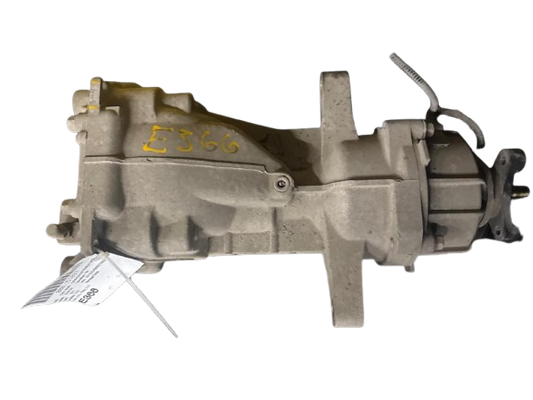 Mechanical component with a label on a white background