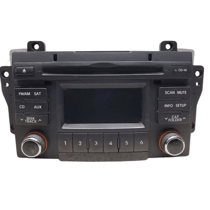 2010-2013 Kia Forte Sedan Radio Receiver & Display Assy OEM AM-FM-CD Bluetooth