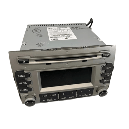 2010 - 2013 Kia Sportage OEM Single CD AM FM SAT Radio Media Receiver GREY