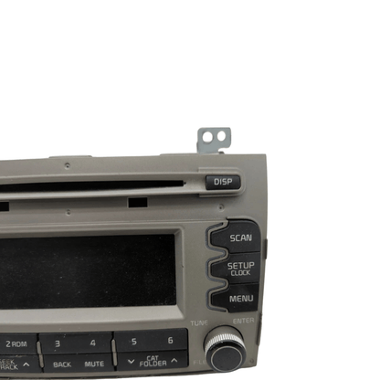 2010 - 2013 Kia Sportage OEM Single CD AM FM SAT Radio Media Receiver GREY
