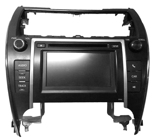 2012-2013 Toyota Camry Radio Display Receiver AM FM CD 57012 OEM 86140-06010