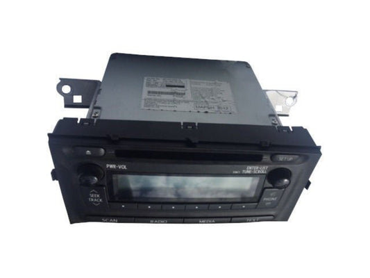 2012-2014 TOYOTA PRIUS C AM/FM Radio MP3 Single CD Player 86120-52D10