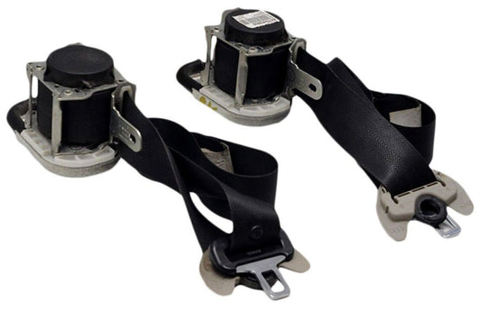 2012-2017 Toyota Prius C Front Seat Belt Retractor Black OEM Set Pair