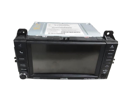 2012 Jeep Grand Cherokee Radio w/ Navigation Sat CD DVD HDD Face ID RHB OEM