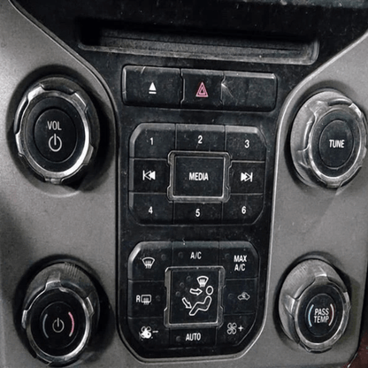 2013-2016 Ford F-250SD AM FM Cd Player Climate Radio Receiver Control Panel OEM