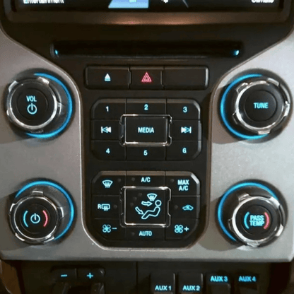 2013-2016 Ford F-250SD AM FM Cd Player Climate Radio Receiver Control Panel OEM