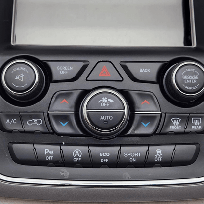 2016-2017 Jeep Grand Cherokee AC Temperature Heater Control Dual Zone ATC OEM