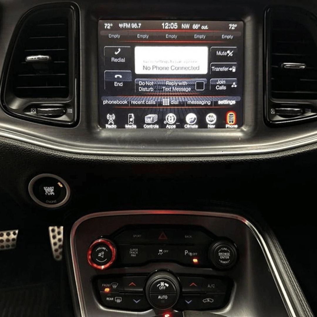 2016 Dodge Challenger Navigation Radio 8.4" Display Screen Receiver W/Telematics