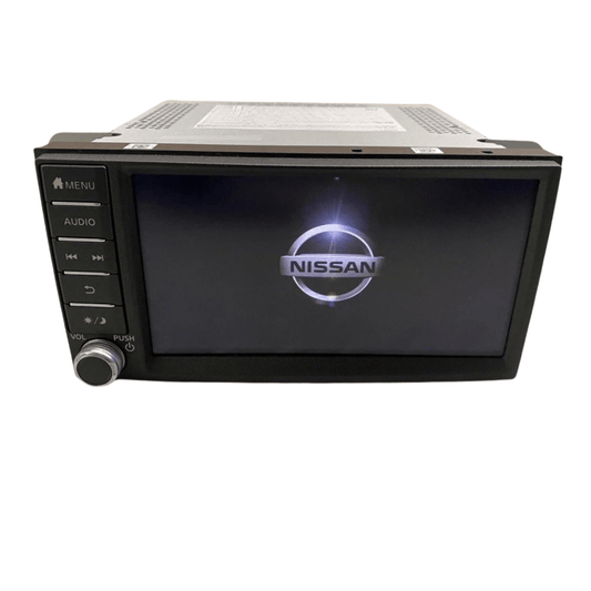 2019 Nissan Sentra Versa Radio Receiver Navigation 7 Inch Screen 2591A-5UD0A