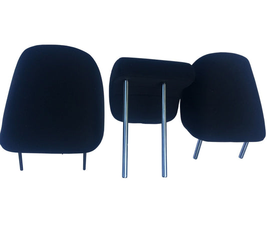 2012 TOYOTA PRIUS C NHP10 SET of Rear Seat Head Rest (Left + Right + Center) 5DR