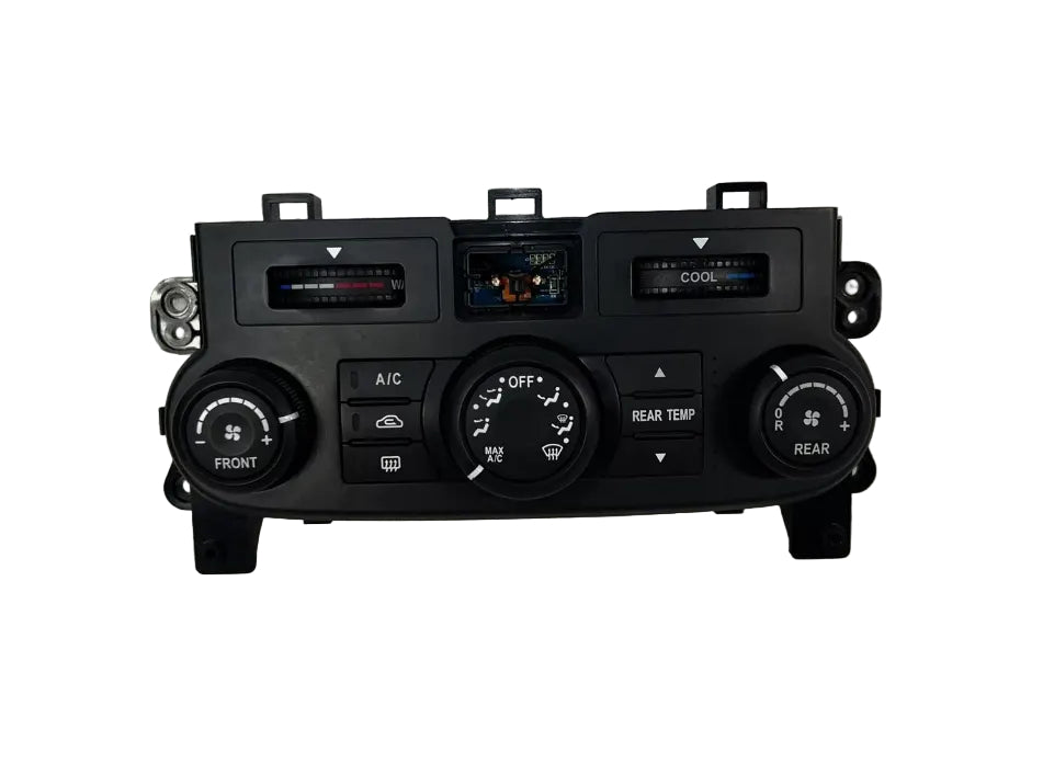 2006-08 Kia Sedona AC Heater Climate Manual 3 Knobs 3 Zone Temp Control