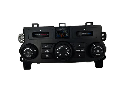 2006-08 Kia Sedona AC Heater Climate Manual 3 Knobs 3 Zone Temp Control