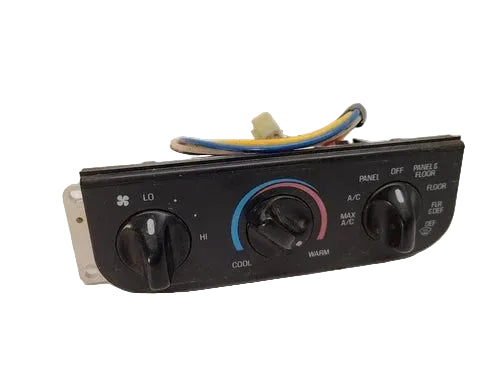 1999-2004 Ford F-150 Manual A/C Heater Temp Climate Control Black OEM